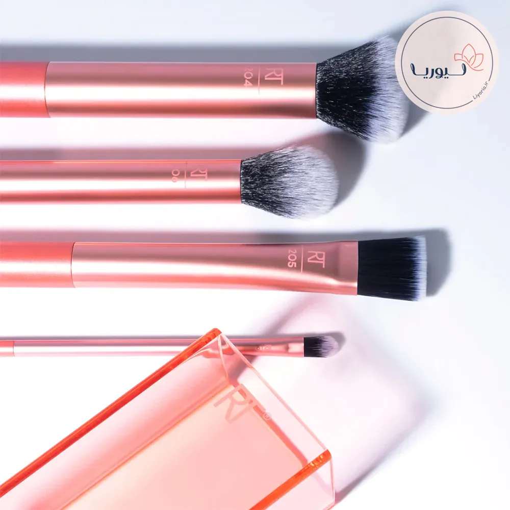 ست براش و استند ریل تکنیک مدل Flawless Base